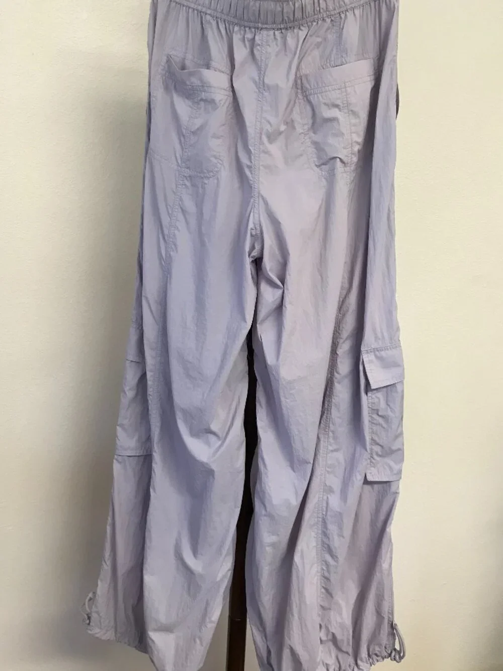 Anthropologie Light Lavender Cargo Joggers - Picture 3 of 9
